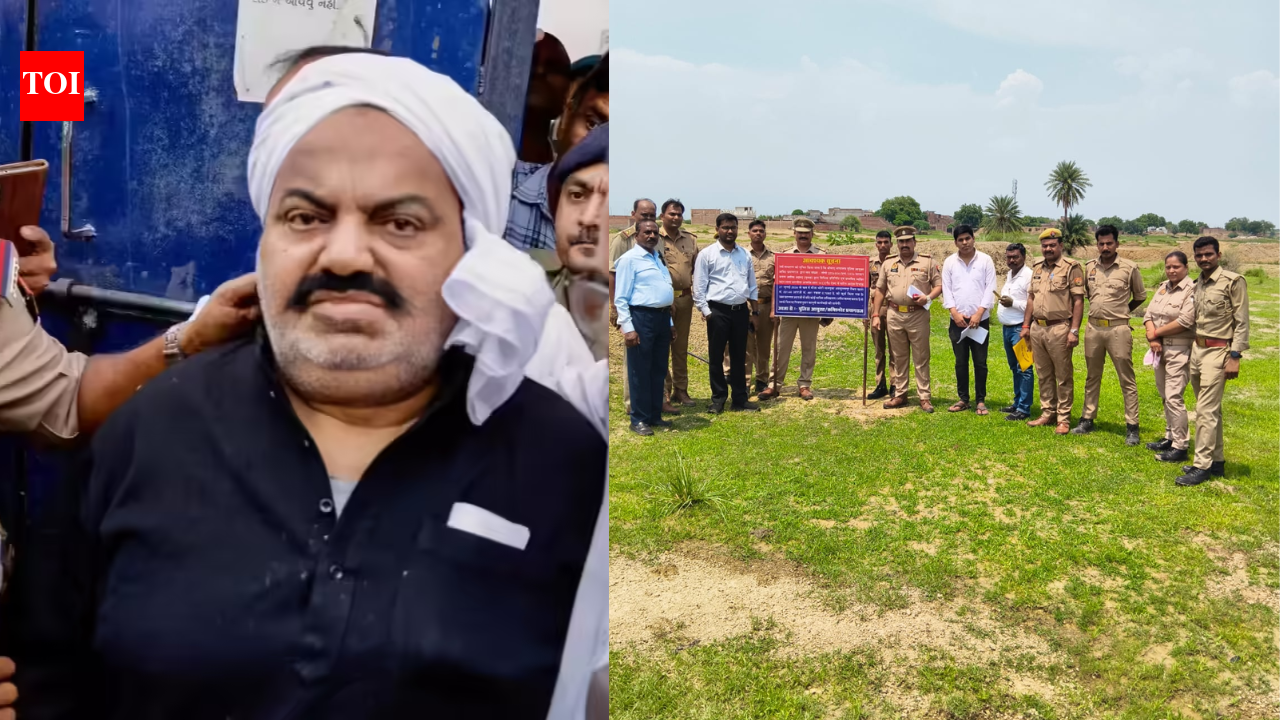 Prayagraj cops attach properties of Atiq Ahmed worth Rs 110 crore under Gangster Act