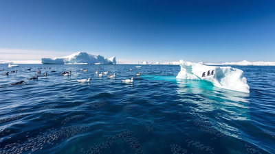 In 2015, a British swimmer entered Antarctica's freezing sea wearing only swimming trunks. His campaign helped protect 1.55 million square kilometres