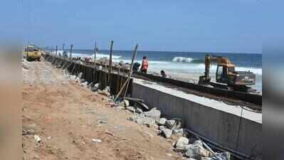 Shanghumugham Beach’s landmark gallery deck likely to open before Onam; 60% of work completed