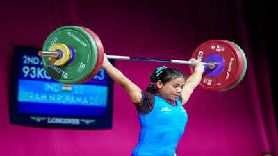 Heartbreak for India! Nirupama Devi fails to finish in Women's 63kg weightlifting final
