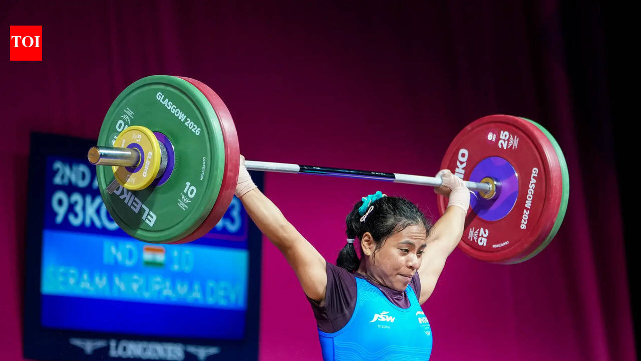 Heartbreak for India! Nirupama fails to finish in Women's 63kg weightlifting