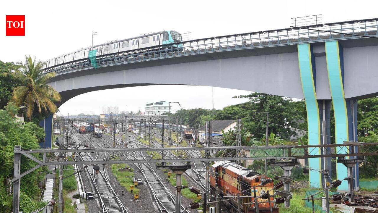 Railways push ahead with skywalk projects to connect Metro stations at Tripunithura, Ekm South, North