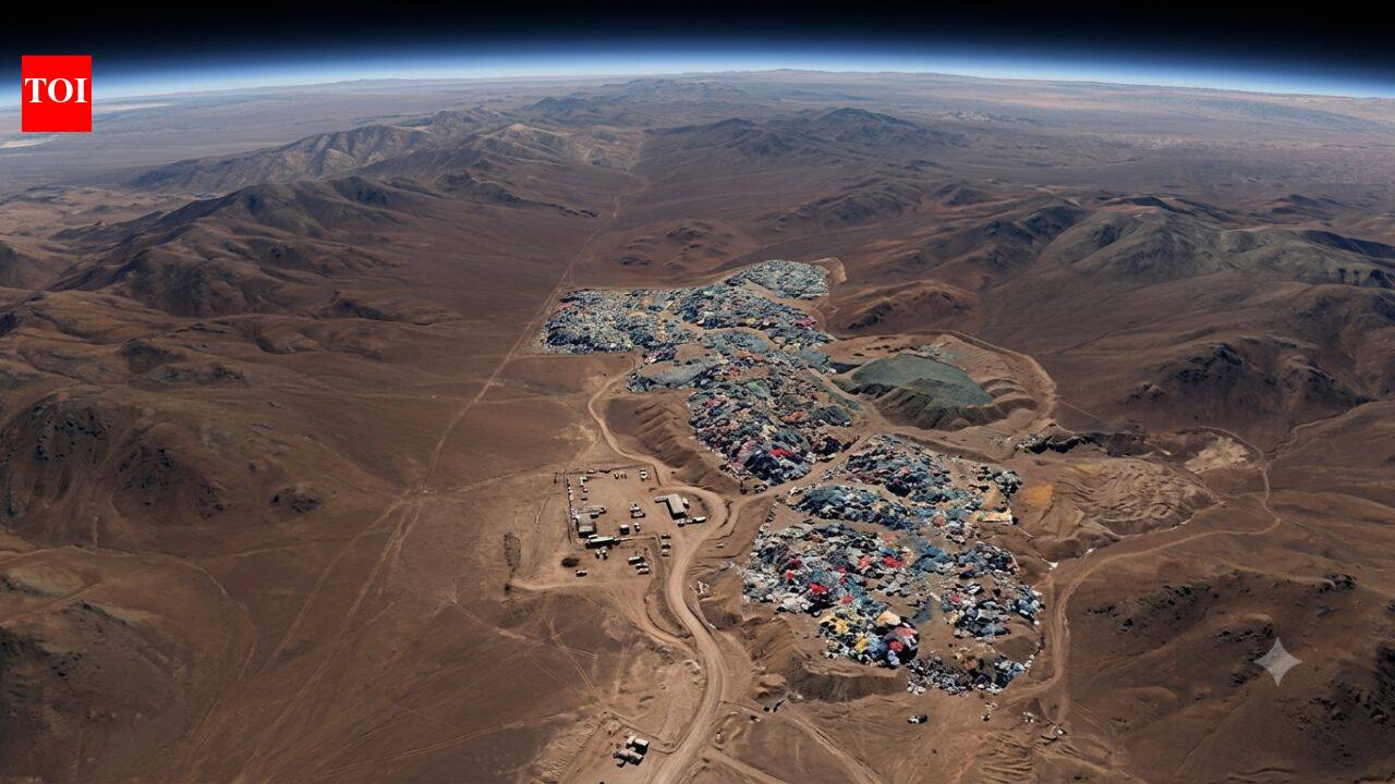 The clothing mountain visible from space: How 60,000 tonnes of discarded clothes ended up in Chile’s Atacama Desert