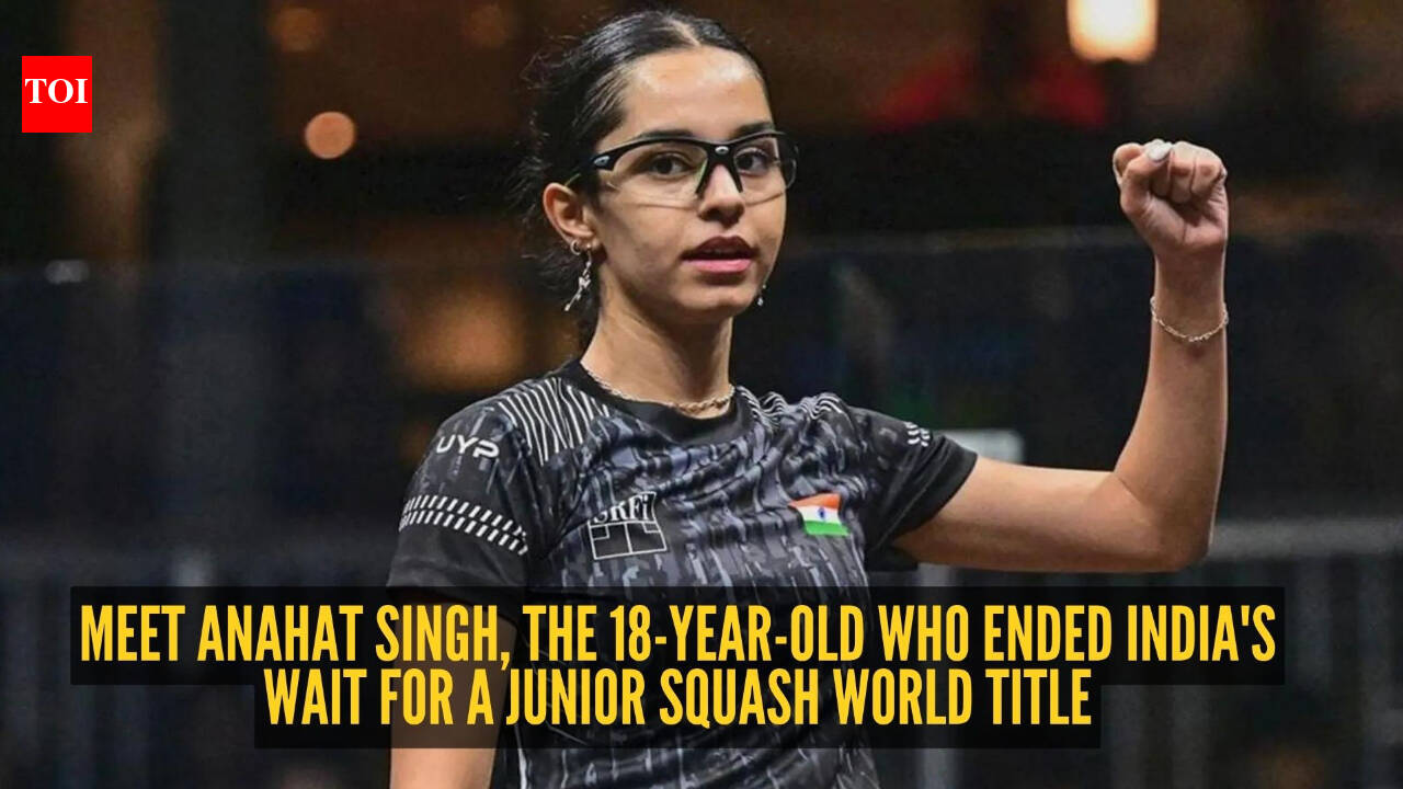Meet Anahat Singh, the Gen Z star who created history for India with a world squash title