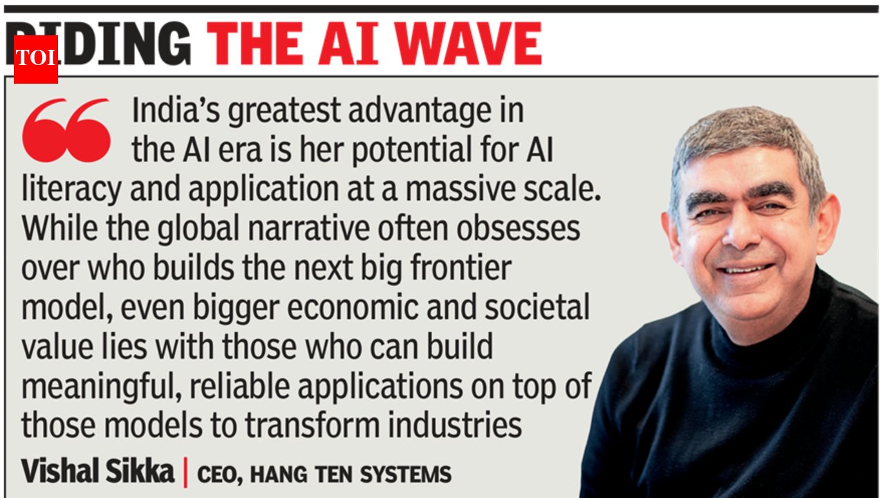 Use AI as a force to do what no one could do before: Sikka