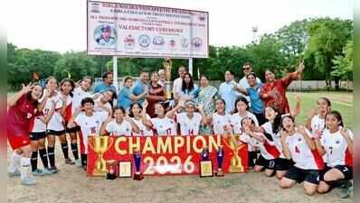 Birla Balika Vidyapeeth (BBVP), Pilani win IPSC Pre-Subroto Cup Under-17 Girls Football tournament title