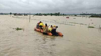 Rain, floods batter north Odisha, ODRAF deployed, NH traffic halted