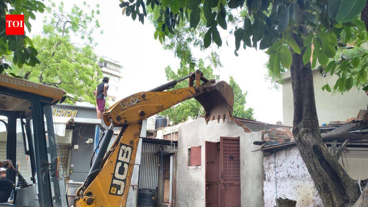 Ahmedabad: AMC razes ex-BJP councillor’s illegal structure after 2-year delay