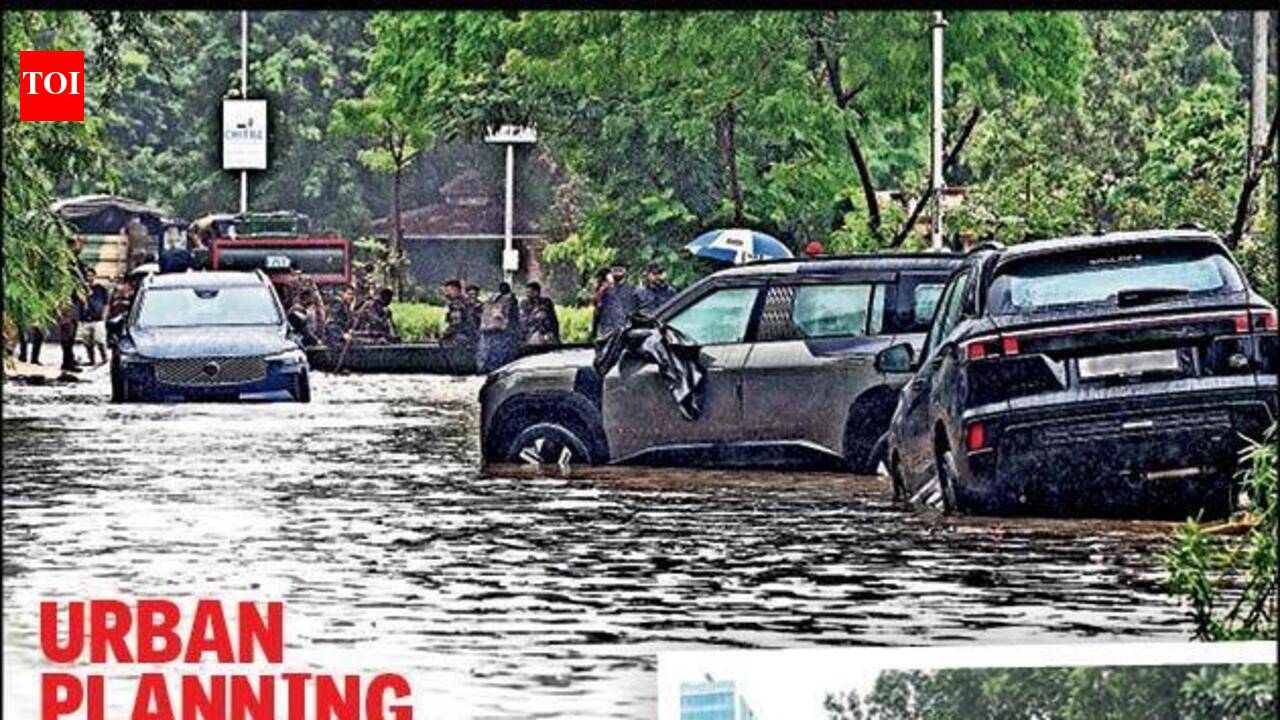 No flood defence: Housing inundates Ahmedabad areas; infra comes later