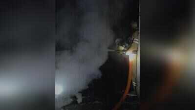 Three cars gutted in basement fire at Gardenia Glory society