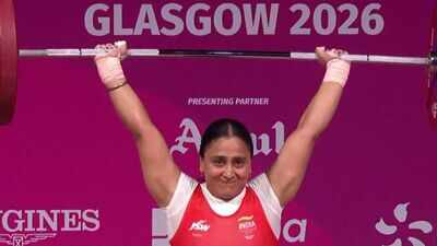 CWG 2026: Harjinder Kaur wins silver with 227kg total in Women's 69kg Weightlifting