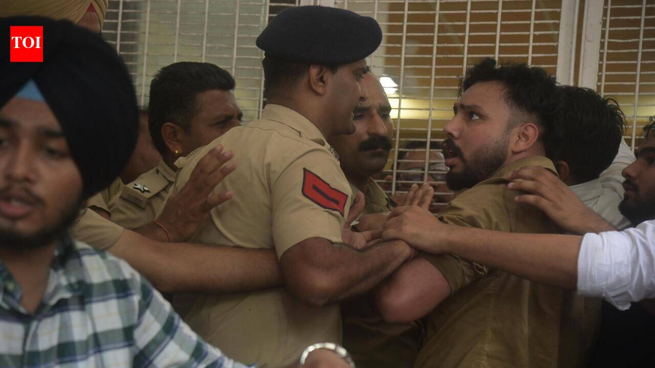 Scholar’s family demands answers, protesters storm VC office