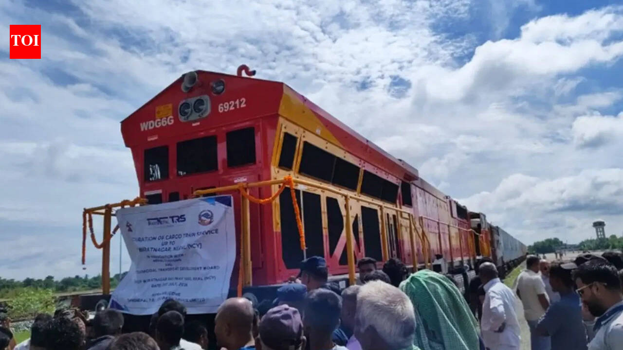 1st direct freight train opens new India-Nepal chapter