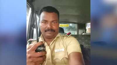 Drunk cop molests woman while she was walking with her husband on road in Chennai