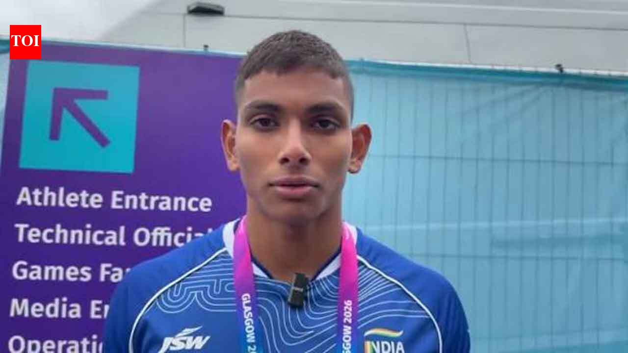 CWG 2026: Ravi Veera Venkata Bhavan Budigina, Ali Imam miss out on medals in men's 50m freestyle S13 final