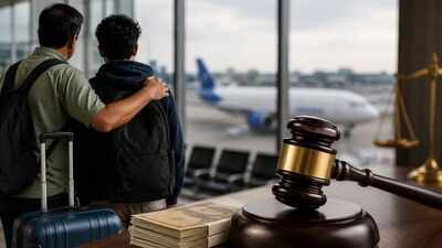 Flight disruption leaves father-son stranded, forces costly US travel; consumer court awards Rs 1.6 lakh
