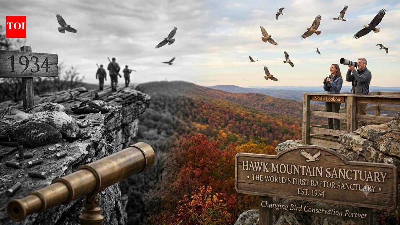In 1934, this Pennsylvania mountain went from a hawk killing ground to the world's first raptor sanctuary and changed bird conservation forever