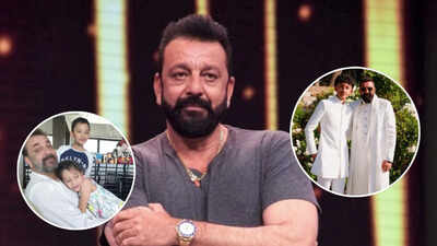 Sanjay Dutt's twins Shahraan And Iqra pen heartfelt birthday notes for their father: 'Best dad anyone could ask for'