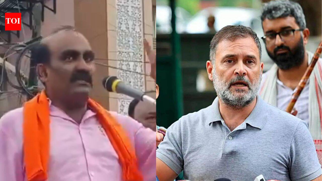 'He's on drugs 24 hours': BJP MLA booked over remarks against Rahul Gandhi