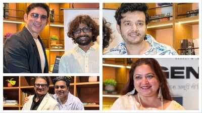 Aniruddh Dave, Hrishikesh Pandey and Surbhi Tiwari and other celebs attend Bharat M Jain's book launch event