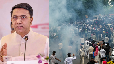 'Stooped to lowest intellectual level': Goa CM Pramod Sawant slams NEET protest, questions Umar Khalid placard