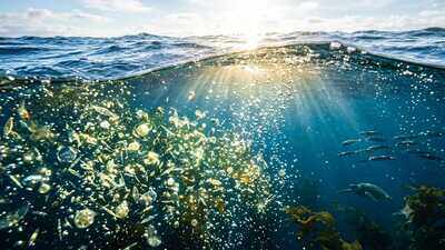 The world's biggest oxygen producer isn't the Amazon. It's the ocean filled with tiny invisible life