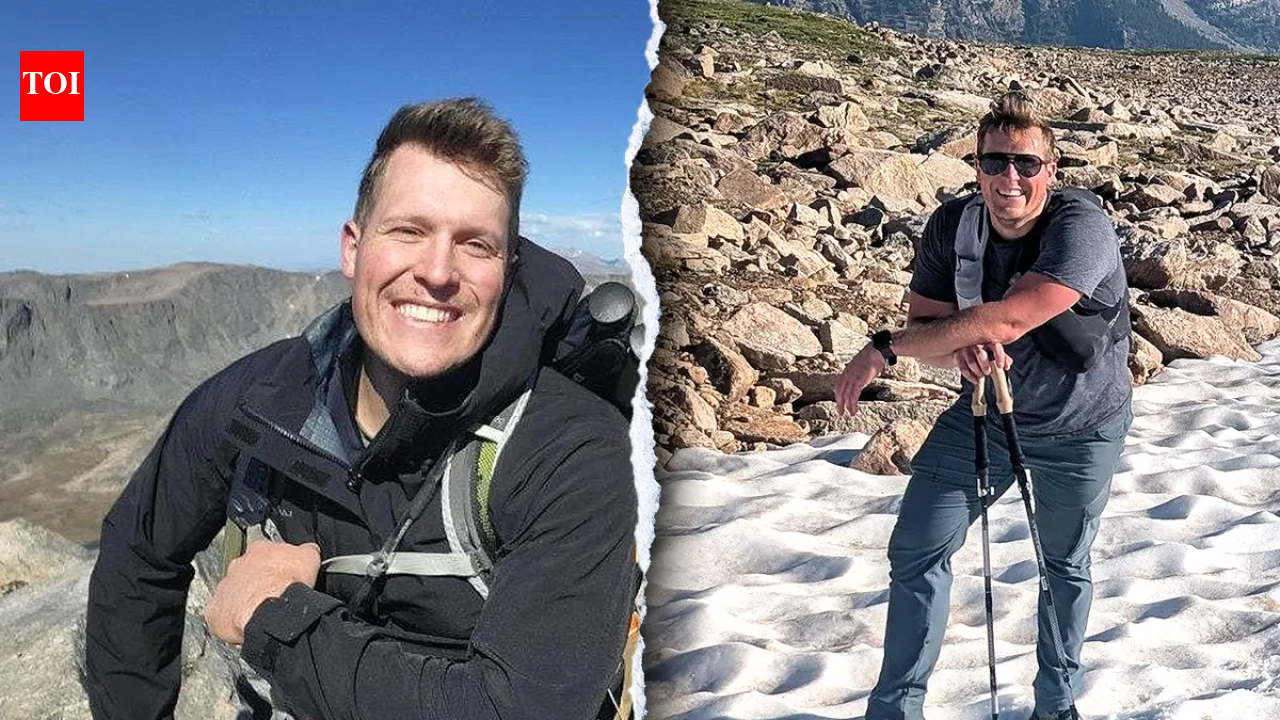 A trekking pole pierced a nurse through the torso; he then hiked 10 miles for...