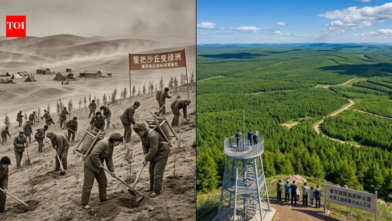 In the 1960s, China sent hundreds of young foresters into a dying landscape. Today it is home to the world's largest man-made forest