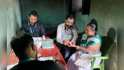 Timely screening checks malaria spread in remote Khunti village