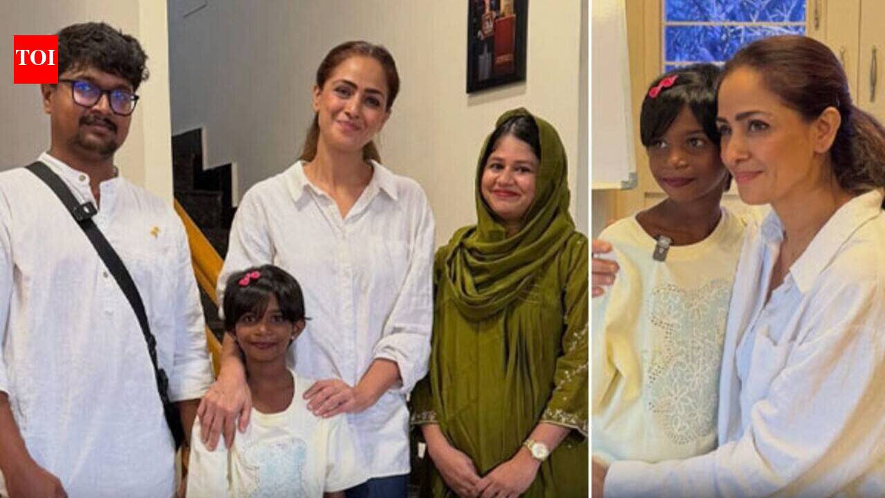 Simran wins hearts as she fulfills differently abled girl's dream