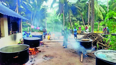 In the village of Manapatti near Madurai, cooking runs in the family. Every family