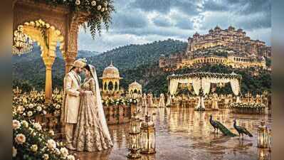 Monsoon magic: Couples are choosing Rajasthan’s rainy season to say ‘I do’