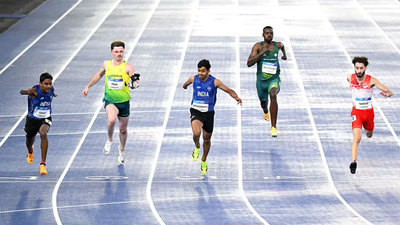 T47 100m: Dilip Mahadu Gavit wins Gold, Mohammed Basil claims Silver in historic India 1-2