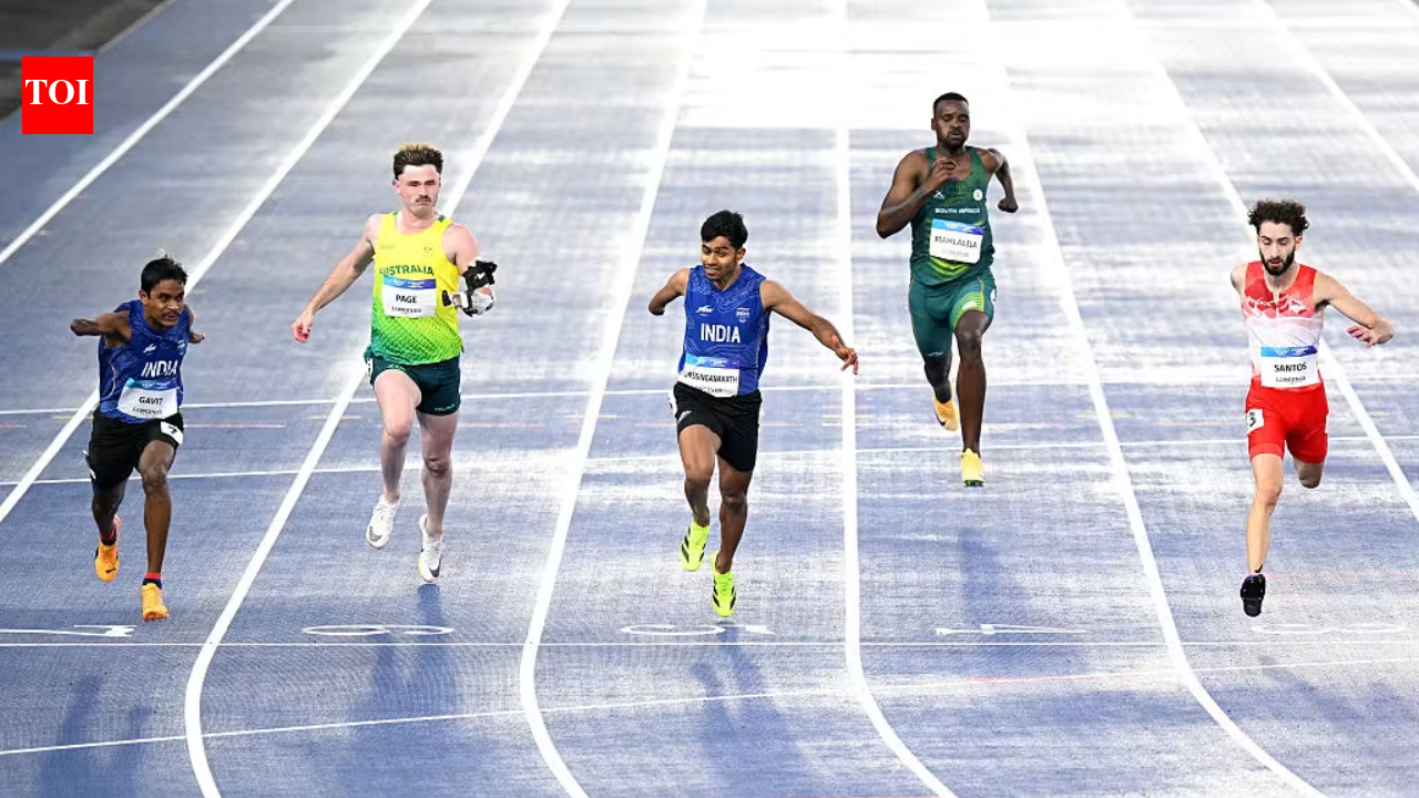 T47 100m: Dilip Mahadu wins Gold, Basil claims Silver in historic India 1-2