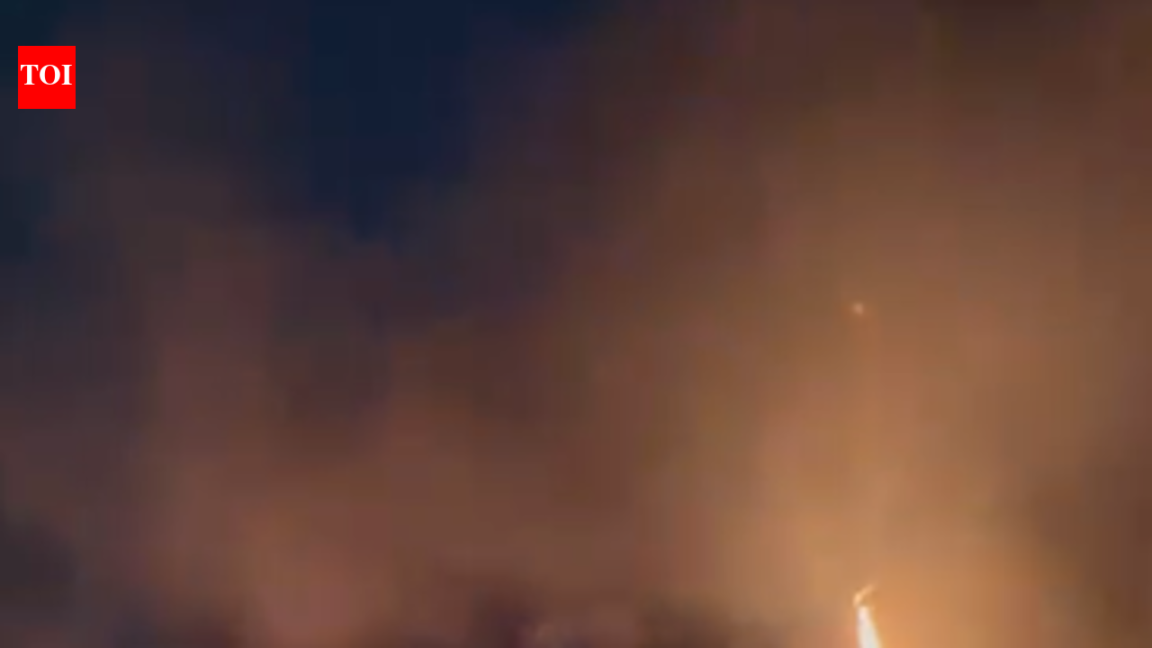 Massive blaze engulfs shops, bar in Raipur; no casualties