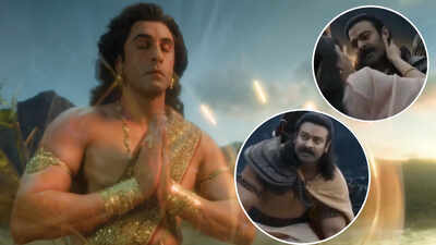 'Adipurush' trends after Ranbir Kapoor and Yash's 'Ramayana' trailer release; netizens ask, 'How did this make it to the theatres?'