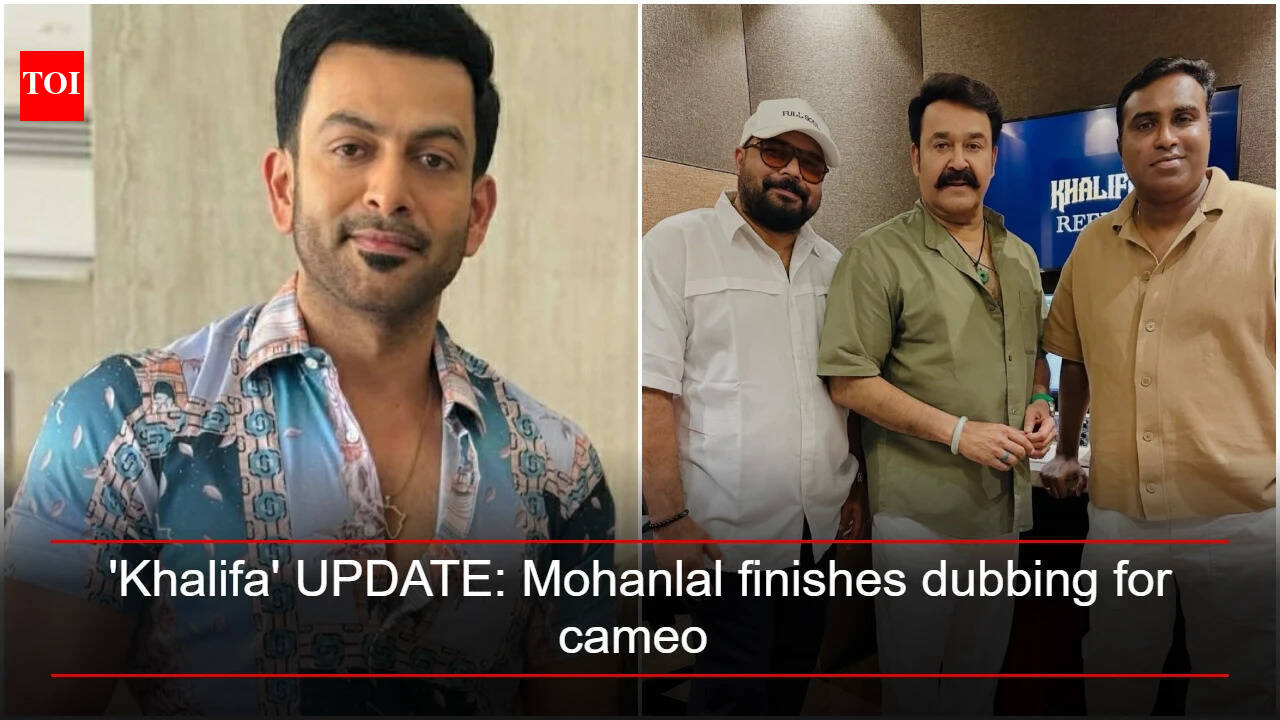'Khalifa' UPDATE: Mohanlal finishes dubbing for cameo in Prithviraj Sukumaran and Vysakh's actioner