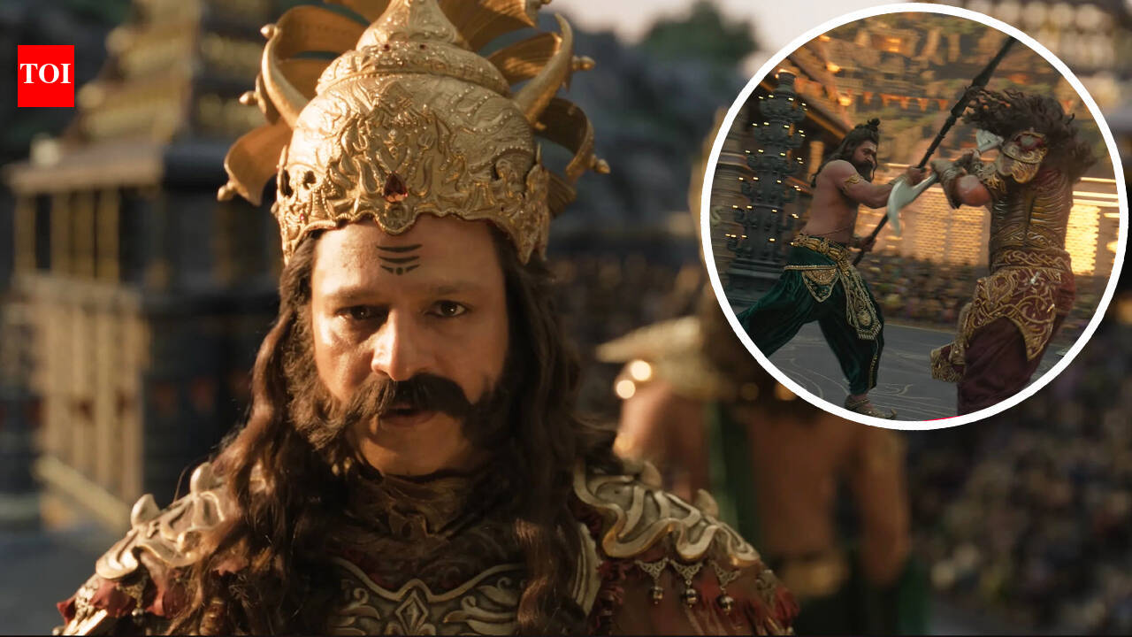 'Ramayana' trailer: Vivek Oberoi's appearance as Vidyutjihva goes VIRAL; fight scene with Yash's Ravana woos fans