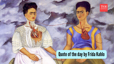 Quote of the day by Frida Kahlo: “Nothing is absolute. Everything changes, everything moves, everything revolves, everything flies and goes away”