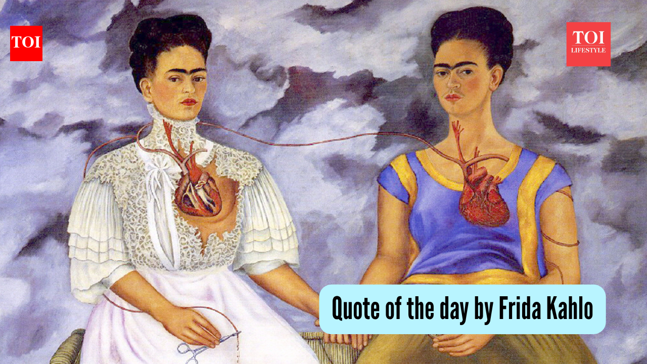 Quote of the day by Frida Kahlo: “Nothing is absolute. Everything changes, everything moves, everything revolves, everything flies and goes away”