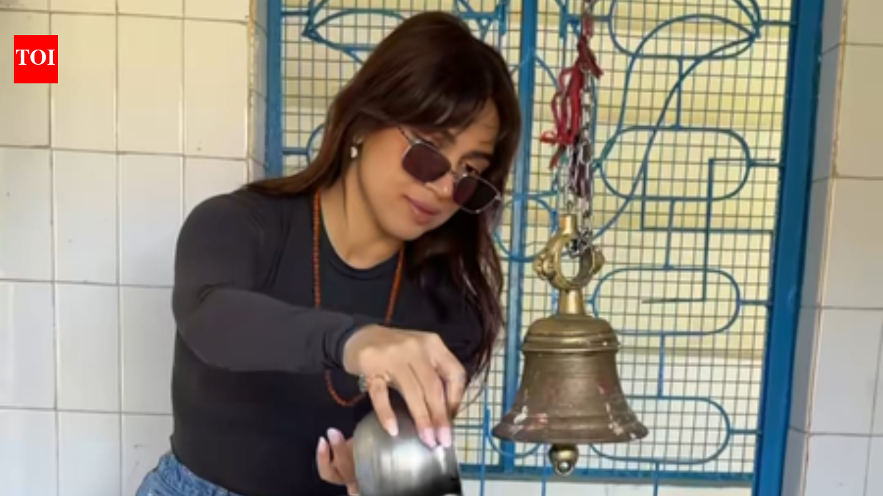 Bhumi Pednekar faces backlash for wearing sunglasses while offering prayers to Shivling during Sawan