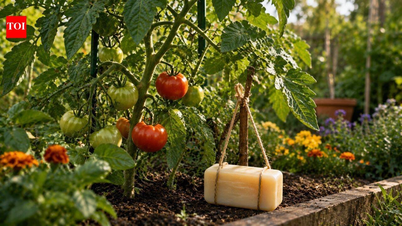 Why some gardeners place bars of soap near tomato plants, and whether this unusual trick really keeps pests away