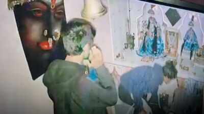 Forgive me: Thief folds hands before stealing cash donations from temple in Nagpur
