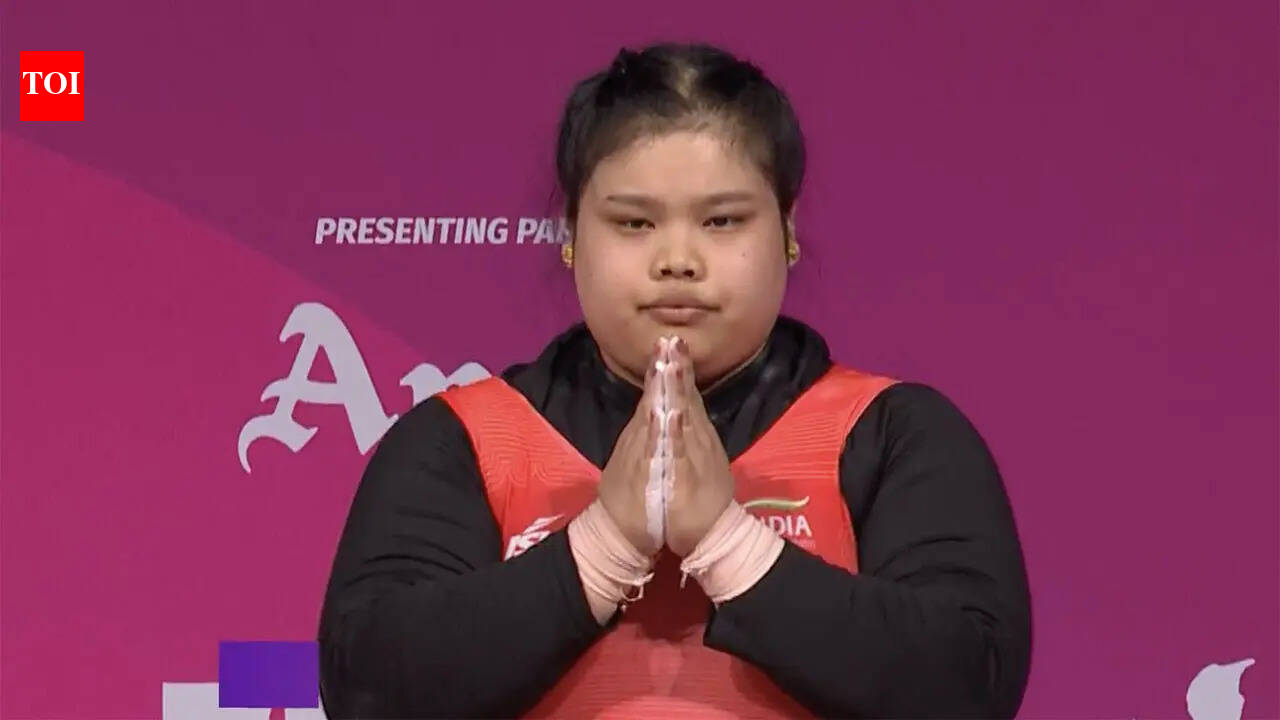 CWG 2026: Martina Devi Maibam lifts 105kg in snatch in the 86+kg final
