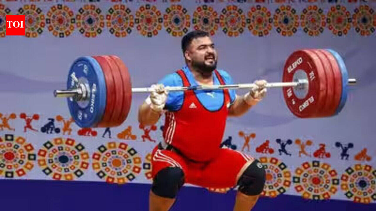 CWG 2026: Lifter Lovepreet Singh in action in 110kg+ final; shot put final up next