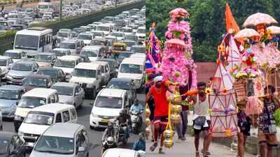 Kanwar Yatra: Delhi-Haridwar highway shuts from August 4, traffic curbs across western UP