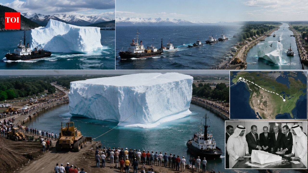 How a giant iceberg reached Iowa for Saudi Arabia's freshwater dream