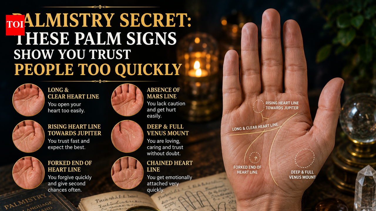Today's Palmistry Secret: These Palm Signs Show You Trust People Too Quickly