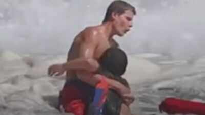 Indian-American boy swept into ocean during family beach trip in California; teen lifeguard's rescue goes viral