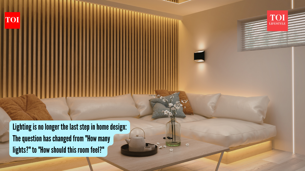 Lighting is no longer the last step in home design: The question has changed from 